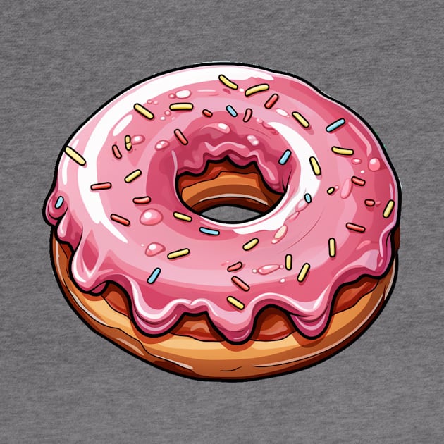 pink donut by ghjura